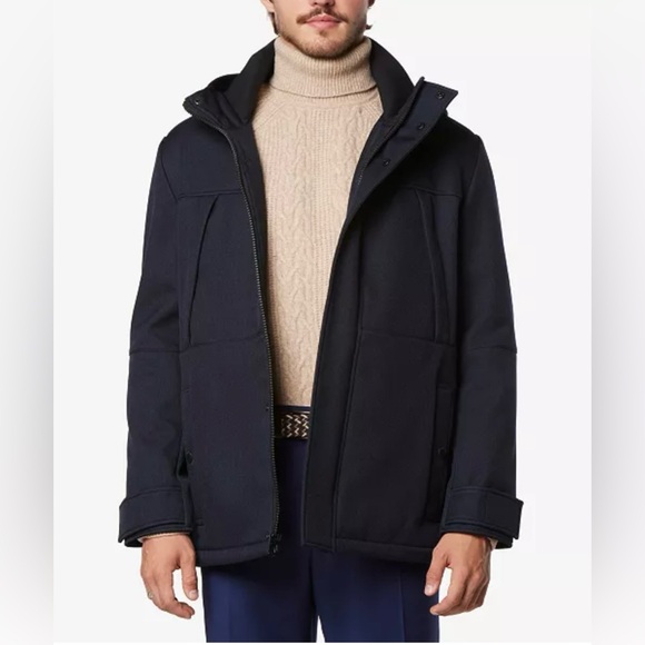 NWT XL- Marc New York
Men's Tompkins Fleece-Lined Soft Shell Hooded Parka - Picture 2 of 15